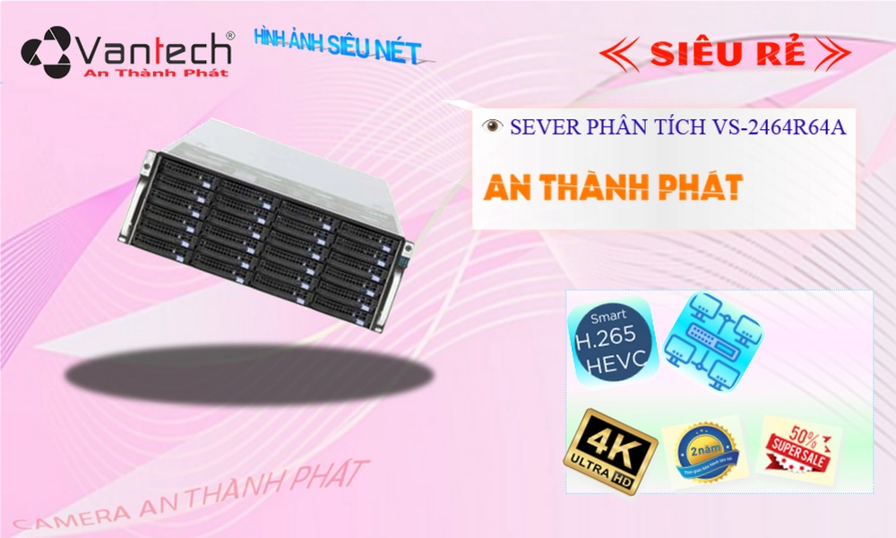 VS-2464R64A Đầu Ghi VanTech VS-2464R64A Đầu Ghi VanTech