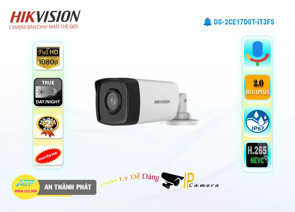 Camera ip DS-2CE17D0T-IT3FS tích hợp micro,DS-2CE17D0T-IT3FS Đang giảm giá,DS-2CE17D0T-IT3FS bán chạy nhất,Thông số DS-2CE17D0T-IT3FS HD ,Phân phối rẻ DS-2CE17D0T-IT3FS,Giá Phân Phối DS-2CE17D0T-IT3FS 2.0 MP FULL HD 1080P ,Nhà Phân Phối ,DS-2CE17D0T-IT3FS Bán Sỉ,Giá Bán DS-2CE17D0T-IT3FS,Điểm bán DS-2CE17D0T-IT3FS,thông số DS-2CE17D0T-IT3FS,DS-2CE17D0T-IT3FS Giá rẻ nhất,DS-2CE17D0T-IT3FS Giá Khuyến Mãi