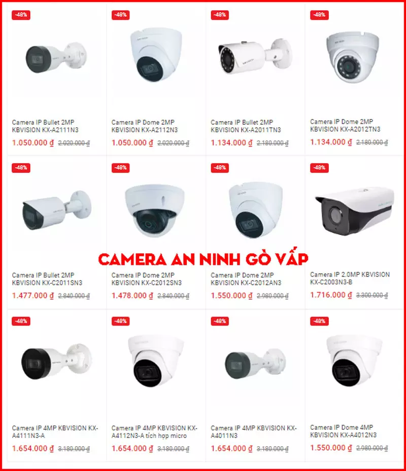 Lắp Đặt Camera Quan Sát Tại Quận Gò Vấp