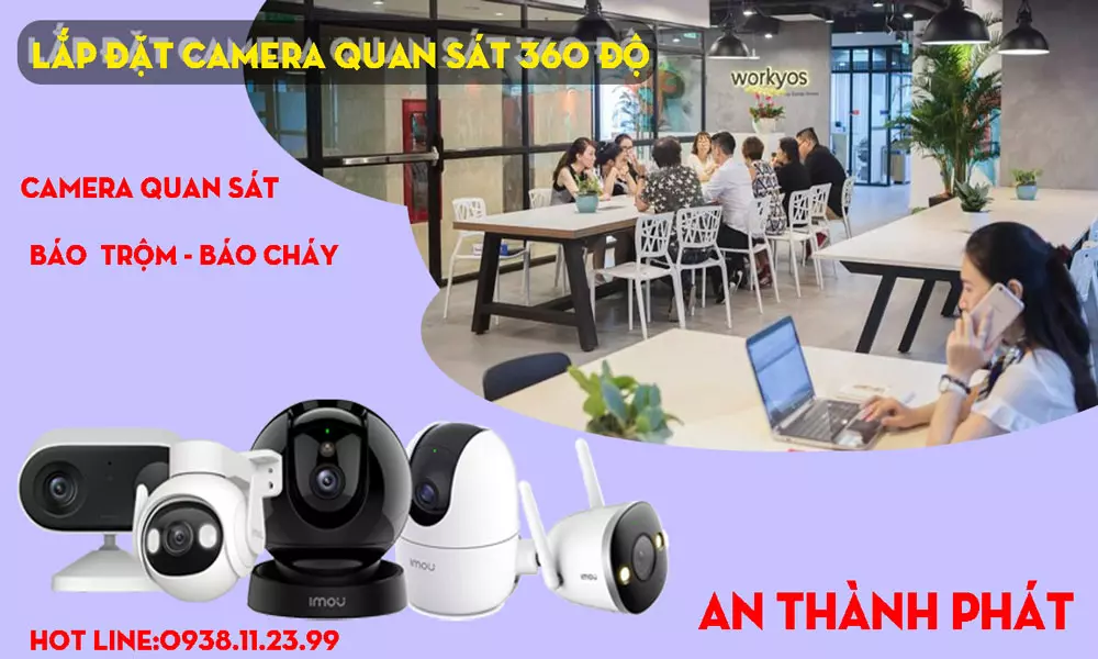 Lắp Đặt Camera Quan Sát 360 Độ